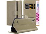 Cadorabo Cover Per Lg X Power Cover Protettiva In Marrone Cover Per Cellulare Cover Libro Custodia