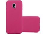 Cadorabo Custodia Protettiva Per Samsung Galaxy J7 2017 Custodia In Rosa Custodia Rigida Cover Per Telefono Cellulare
