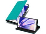 Cadorabo Cover Per Huawei P8 Lite 2017 / P9 Lite 2017 Cover Protettiva In Turchese Custodia Per Cellulare Cover Chiusura Magnetica