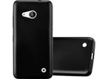 Cadorabo Custodia Protettiva Per Nokia Lumia 550 Cover In Nero Custodia Del Telefono Cellulare Tpu Custodia In Silicone Cover Case