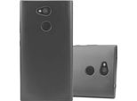 Cadorabo Copertura Protettiva Per Sony Xperia L2 In Grigio Custodia Del Telefono Cellulare Custodia In Silicone Tpu Custodia Cover