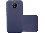 Cadorabo Custodia Protettiva Per Motorola Moto G5S Custodia In Blu Custodia Rigida Custodia Per Cellulare Cover