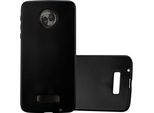 Cadorabo Custodia Protettiva Per Motorola Moto Z Case In Nero Custodia Per Cellulare Custodia In Silicone Tpu Custodia Cover Case