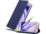 Cadorabo Custodia Per Cellulare Per Samsung Galaxy A8 2015 Custodia Protettiva In Blu Cover Etui Book Case Booklet
