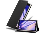 Cadorabo Custodia Per Cellulare Per Nokia Lumia 1520 Custodia Protettiva In Nero Cover Etui Book Case Booklet
