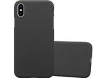 Cadorabo Custodia Protettiva Per Apple Iphone Xs Max Custodia In Nero Telefono Cellulare Tpu Etui Cover Case