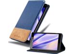 Cadorabo Cover Per Nokia Lumia 950 Xl Cover Protettiva In Blu Shandy Custodia A Libro Custodia In Similcuoio