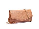 UmhäNgetasche "Elegant", Damen, Gr. B/H/T: 24Cm X 13Cm X 5Cm Onesize, Orange, Lederimitat, Collezione Alessandro, Taschen UmhäNgetasche, Lackmaterial