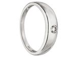 KettenanhäNger Jobo "AnhäNger Taufring", Silber (Silber 925), SchmuckanhäNger, Damen, Silber 925 (Sterlingsilber), KettenanhäNger, 925 Silber Mit Zirkonia