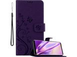 Cadorabo Cover Per Samsung Galaxy S9 Cover Protettiva In Viola Cover Protettiva Custodia Telefono Cellulare Custodia Fiori Custodia Fiore