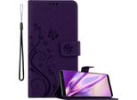 Cadorabo Cover Per Samsung Galaxy Note 8 Cover Protettiva In Viola Cover Protettiva Cover Telefono Cellulare Cover Fiori Custodia Fiore
