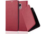 Cadorabo Custodia Per Samsung Galaxy Note 4 Custodia Protettiva In Rosso Custodia Per Cellulare Cover Chiusura Magnetica