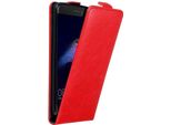 Custodia Cadorabo Per Huawei P8 Lite 2017 / P9 Lite 2017 Copertura Protettiva In Rosso Custodia Flip Per Telefono Cellulare Custodia Cover