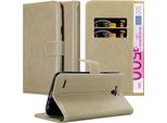 Cadorabo Cover Per Lg X Power 2 Cover Protettiva In Marrone Cover Telefono Cellulare Cover Libro Custodia Custodia