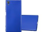 Cadorabo Custodia Protettiva Per Sony Xperia XA1 Plus Custodia In Blu Custodia Del Telefono Cellulare Custodia In Silicone Tpu Custodia Cover