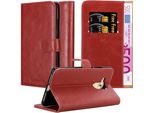 Cadorabo Cover Per Huawei Mate 8 Cover Protettiva In Rosso Cellulare Cover Libro Custodia Custodia
