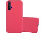 Custodia Cadorabo Per Honor 20 / 20S / Huawei Nova 5T Custodia Protettiva In Rosso Custodia Del Telefono Cellulare Tpu Custodia In Silicone Copertura