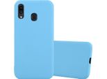 Custodia Cadorabo Per Samsung Galaxy A20 / A30 / M10S Custodia Protettiva In Blu Custodia Per Cellulare Tpu Custodia In Silicone Cover