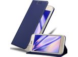 Cadorabo Custodia Per Cellulare Per Motorola Moto G5S Plus Custodia Protettiva In Blu Cover Etui Book Case Booklet