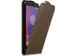 Cadorabo Cover Per Lenovo K6 / K6 Power Cover Protettiva In Marrone Flip Case Custodia Del Telefono Cellulare Case Cover