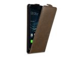 Custodia Cadorabo Per Huawei P9 Plus Custodia Protettiva In Marrone Custodia Flip Per Telefono Cellulare Custodia Cover