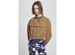 Urban Classics Donna - Giacca Pull Over Marrone - M