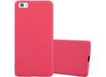 Cadorabo Custodia Per Huawei P8 Lite 2015 Custodia Protettiva In Rosso Custodia Del Telefono Cellulare Tpu Custodia In Silicone Copertura