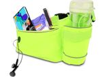 Cadorabo Bum Bag Per Telefoni Cellulari In Verde Borsa Da Cintura Regolabile In Lunghezza Borsa Per Telefoni Cellulari