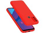 Cadorabo Custodia Protettiva Per Honor 9A Custodia In Rosso Telefono Cellulare Case Cover Tpu Etui