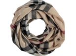 Fraas Sciarpa Acrylic Snood- The Fraas Plaid Beige