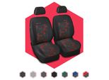 Coprisedili Auto Coprisedili Universali Coprisedili Auto Set 1+1 Poliestere Anteriore Rosso