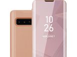 Cadorabo Custodia Per Telefono Cellulare Per Samsung Galaxy S10 Plus In Rosa Cover Backcover Protettiva Custodia Libro