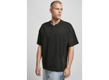T-Shirt Da Uomo Urban Classics Oversized Henley Tee Nero - S