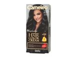 Cameleo Crema Colorante Permanente Blu Nero Colore Intensivo E Protezione 5 Oli + Omega Plus Acidi Tintura Professionale Per Capelli Kit Completo 2.0 Blu Nero