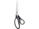 Gastromax 634-01 Forbici 23 Cm, Nero/Argento