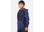 Urban Classics Boys 2-Tone Fake Raglan Hoody Midnightnavy/Darkblue - 110/116