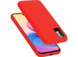 Cadorabo Custodia Protettiva Per Xiaomi Redmi Note 10 5G / Poco M3 Pro 5G Custodia In Rosso Cellulare Custodia Cover Tpu Etui