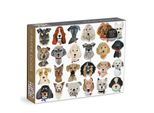 Galison Paper Dogs Puzzle 1000 Pezzi