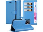 Cadorabo Custodia Per Xiaomi 11T / 11T Pro Custodia Protettiva In Blu Custodia Per Cellulare Cover Chiusura Magnetica