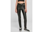 Urban Classics Donna Pantaloni A Vita Media In Nero - 30