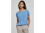 T-Shirt Da Donna Urban Classics Ladies Modal Extended Shoulder Tee Horizonblue - S