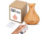 Umidificatore, Diffusore Di Aromi, Lampada Led, Aromaterapia, 300 Ml + Telecomando