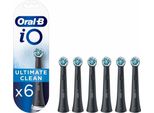 Braun Oral-B Io Ultimate Clean Nero 6 Pezzi