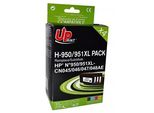 Inchiostro Compatibile Uprint Con CN045AE, Hp 950XL/951XL, H-950/951XL, 1Xnero/1Xciano/1Xmagenta/1Xygiallo, 2500+3X1500S, 80+3X25Ml