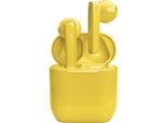 Sbs Nubox - Auricolari Stereo Semi-In-Ear Senza Fili Giallo