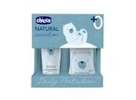 Chicco Natural Sensation Protezione Giornaliera Corpo E Capelli 200Ml + Crema Pannolino 4In1, 100Ml