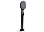 Supporto Wallbox Per Ratio Wallbox - Supporto In Metallo Per 1 Stazione Di Ricarica, Resistente Alle Intemperie E Verniciato A Polvere, Altezza 149 Cm