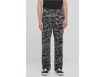 Urban Classics Uomo Jeans Stampati Laser Camo Nero-Camoscio - 32