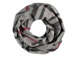 Fraas Sciarpa Acrylic Snood- The Fraas Plaid Grey Grigio