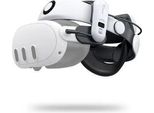 Bobovr S3 Pro Super Cinturino | Fascia Per La Testa Meta Quest 3 Con Batteria Da 10.000 Mah E | Compatibile Con Meta Quest 3 / Quest 3S